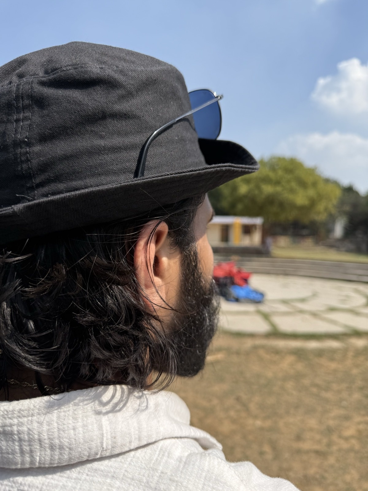 Roshan Amar Ujala at the open-air theatre, JNU